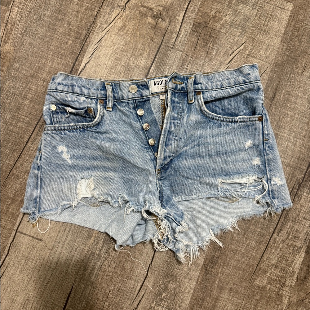 Agolde jean shorts